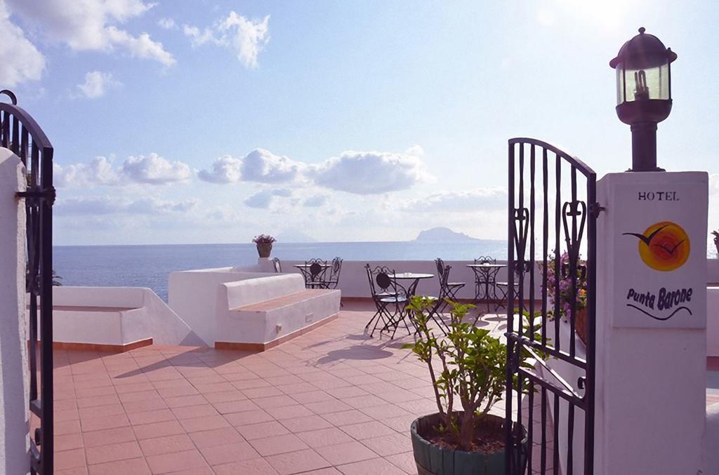 Hotel Punta Barone Santa Marina Salina Exterior foto
